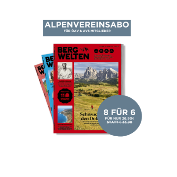 Alpenvereinsabo ÖAV & AVS 8 für 6